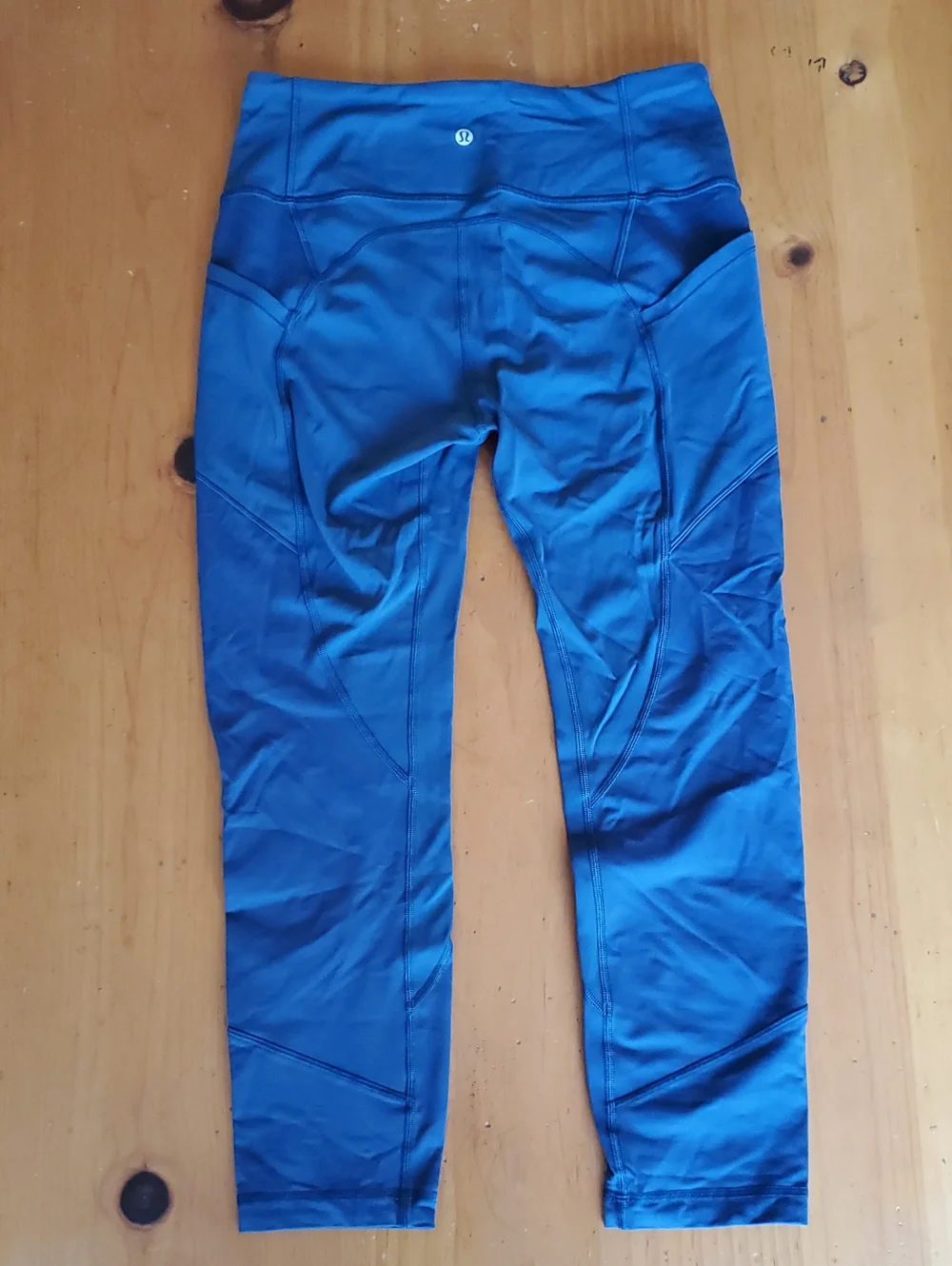 Lululemon All The Right Places Code Blue Crop Leggings